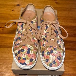 FOSSIL Harper floral print fashion sneakers